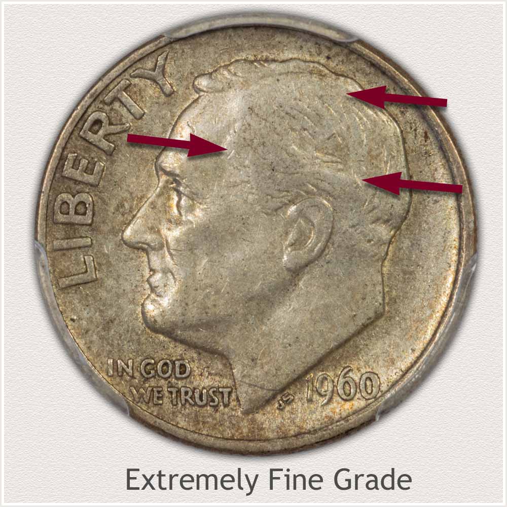 Roosevelt Dime Extremely Fine Grade