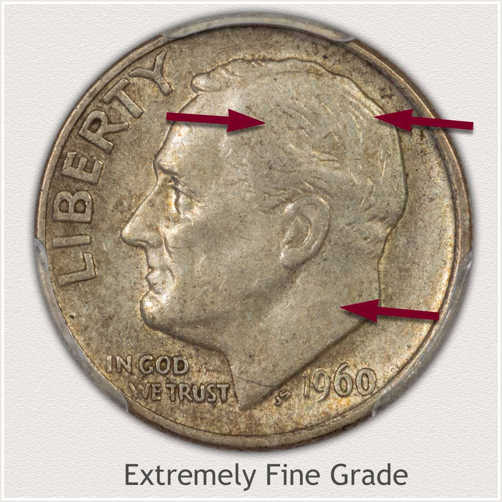 Roosevelt Dime Extremely Fine Grade