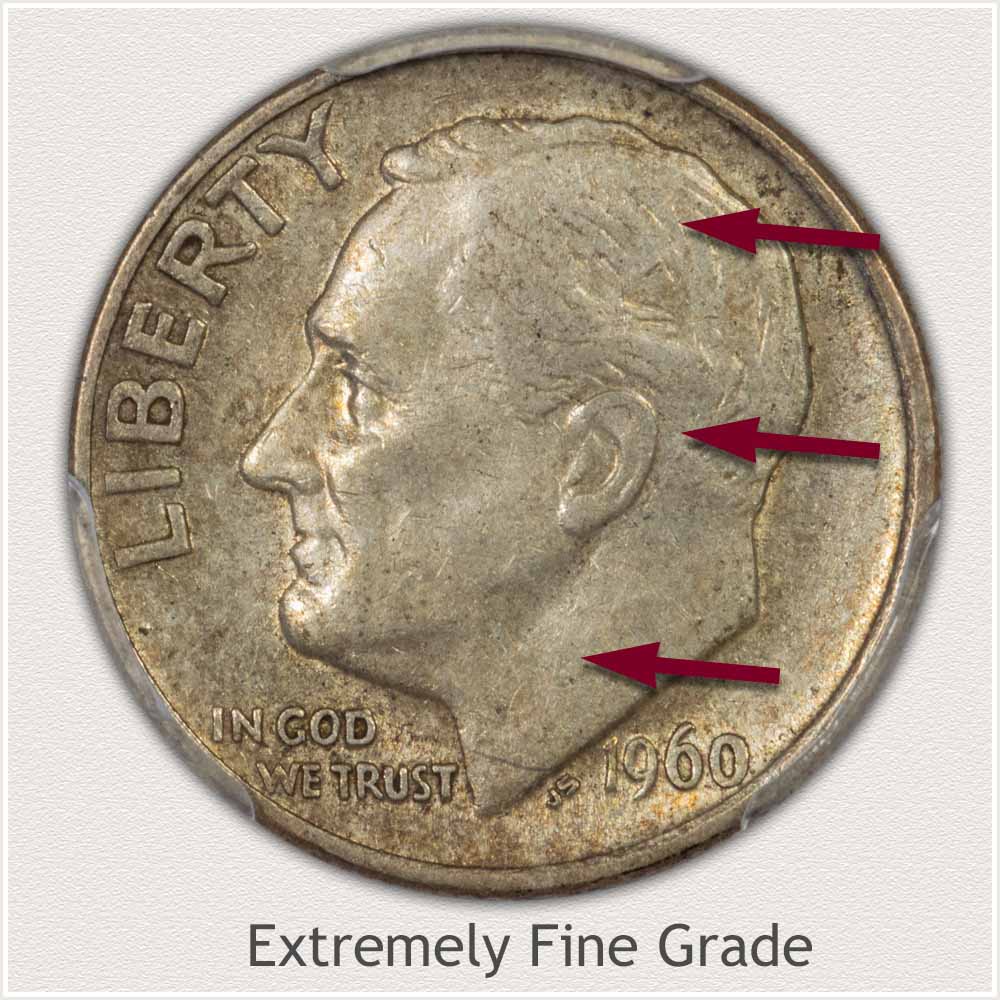 Roosevelt Dime Extremely Fine Grade