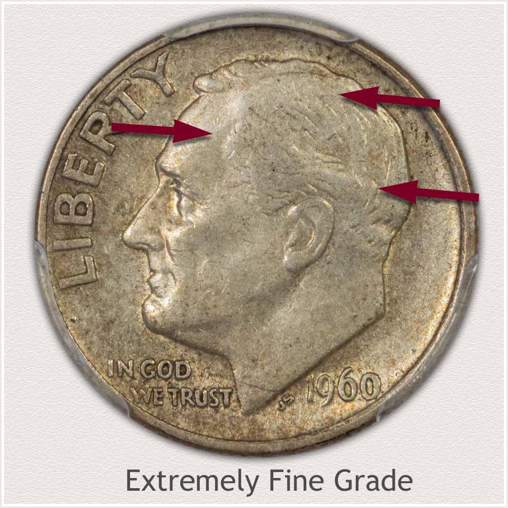 Roosevelt Dime Extremely Fine Grade