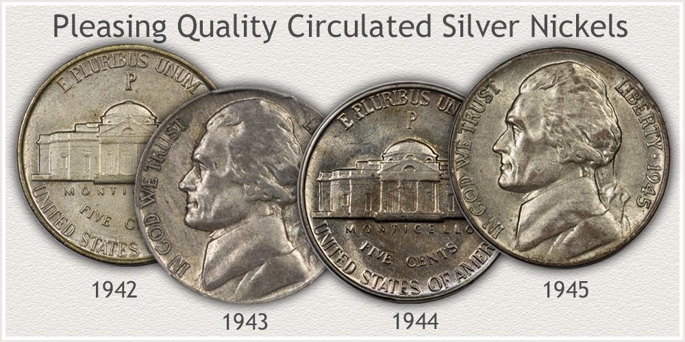 Silver Jefferson Nickel Collector Quality