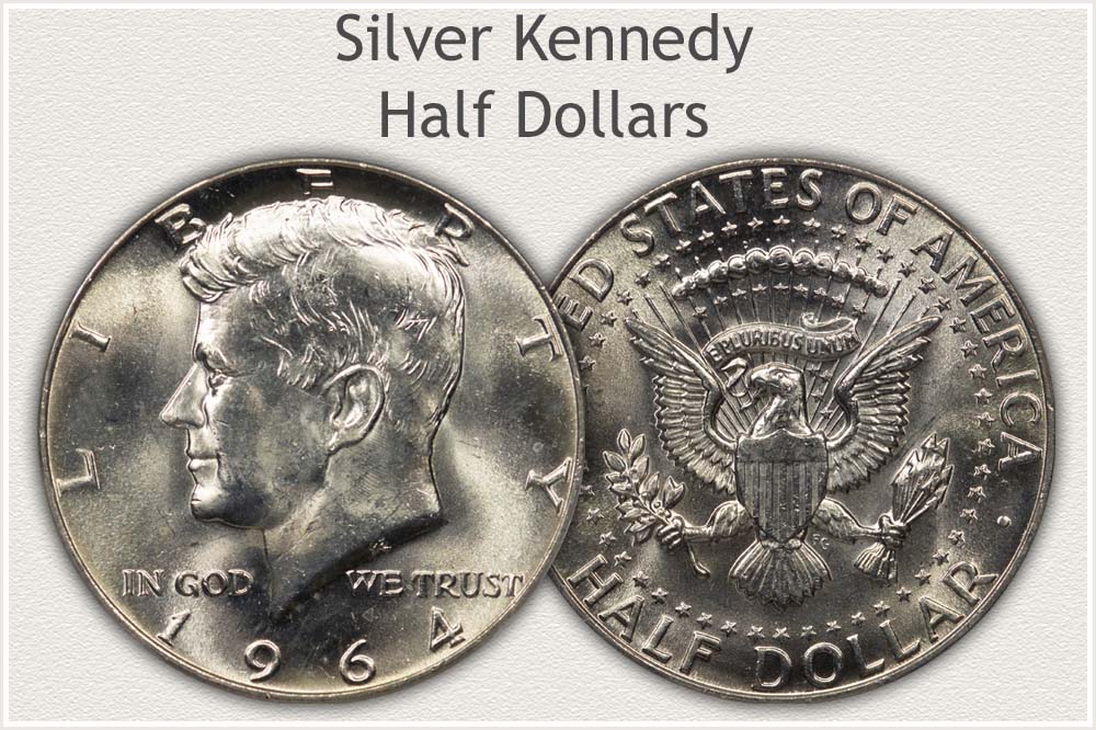 Forgotten Silver Kennedy Half Dollars,Sauteed Mushrooms And Spinach