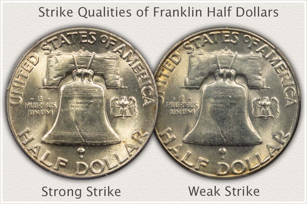 Strike Qualities of Franklin Half Dollars