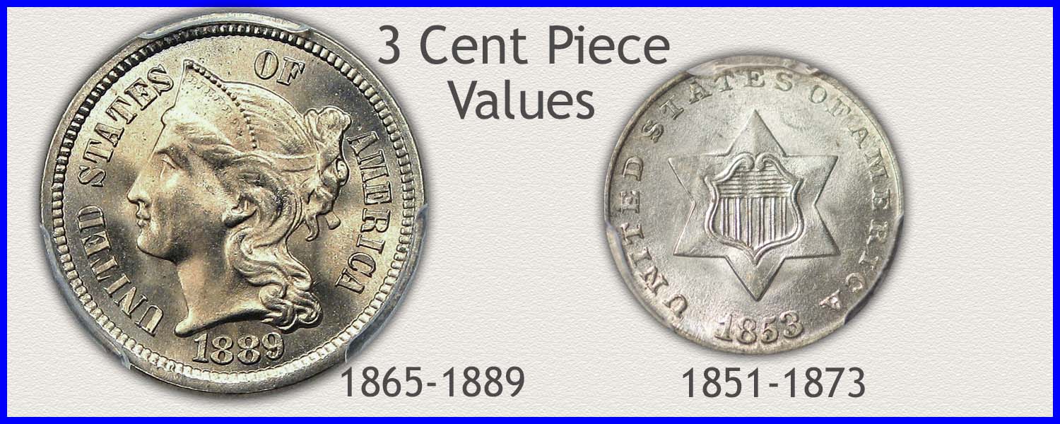 3 Cent Piece Value Chart