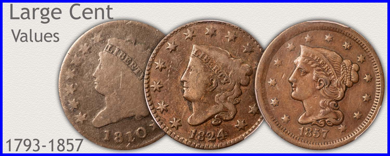 Image Linking To: American Large Cent Values